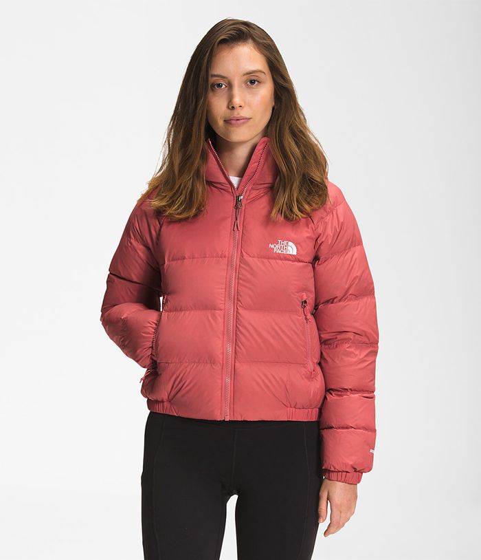 The North Face Winterjas Dames Hydrenalite Hoodie MJDN72638 - Roze